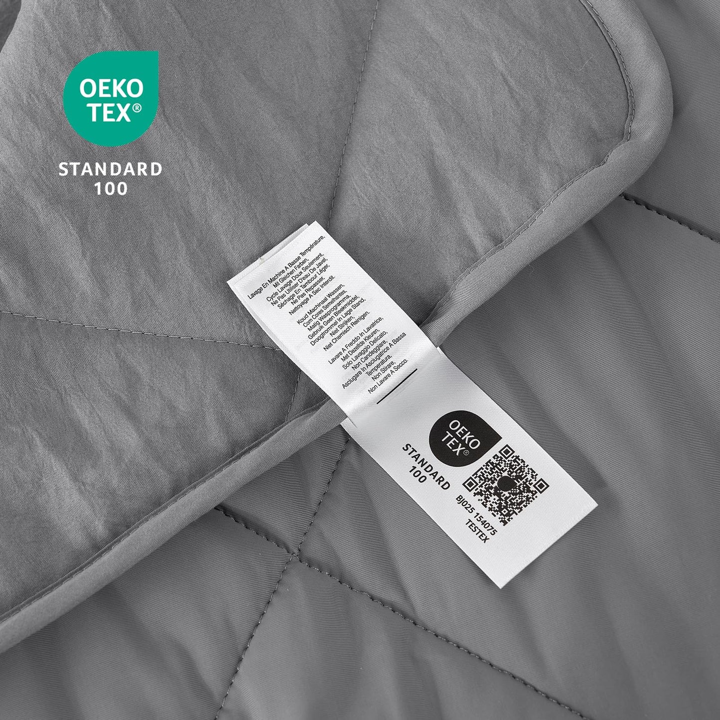Cozy Bliss Cooling Throw Blanket for Hot Sleepers 50"x70", Q-Max 0.45 Cooling Comfort, Cold Blankets for Night Sweats Sleeping, Ultra-Cool Lightweight Breathable Blanket for Couch Bed, Glacial Grey
